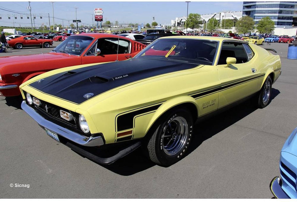 Revell modelbouwpakket auto – 07699 71 ford mustang boss 351 plastic – 1:25 – modelbouw