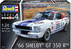 Revell modelbouwpakket auto – 07716 1965 shelby gt 350 r auto plastic – 1:24 – modelbouw