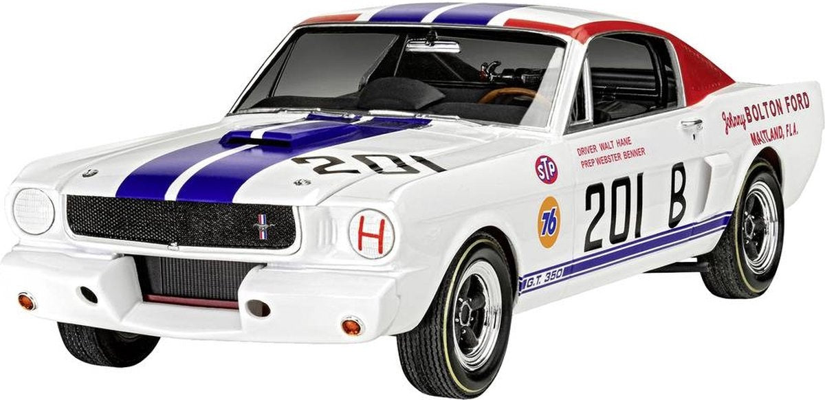 Revell modelbouwpakket auto – 07716 1965 shelby gt 350 r auto plastic – 1:24 – modelbouw