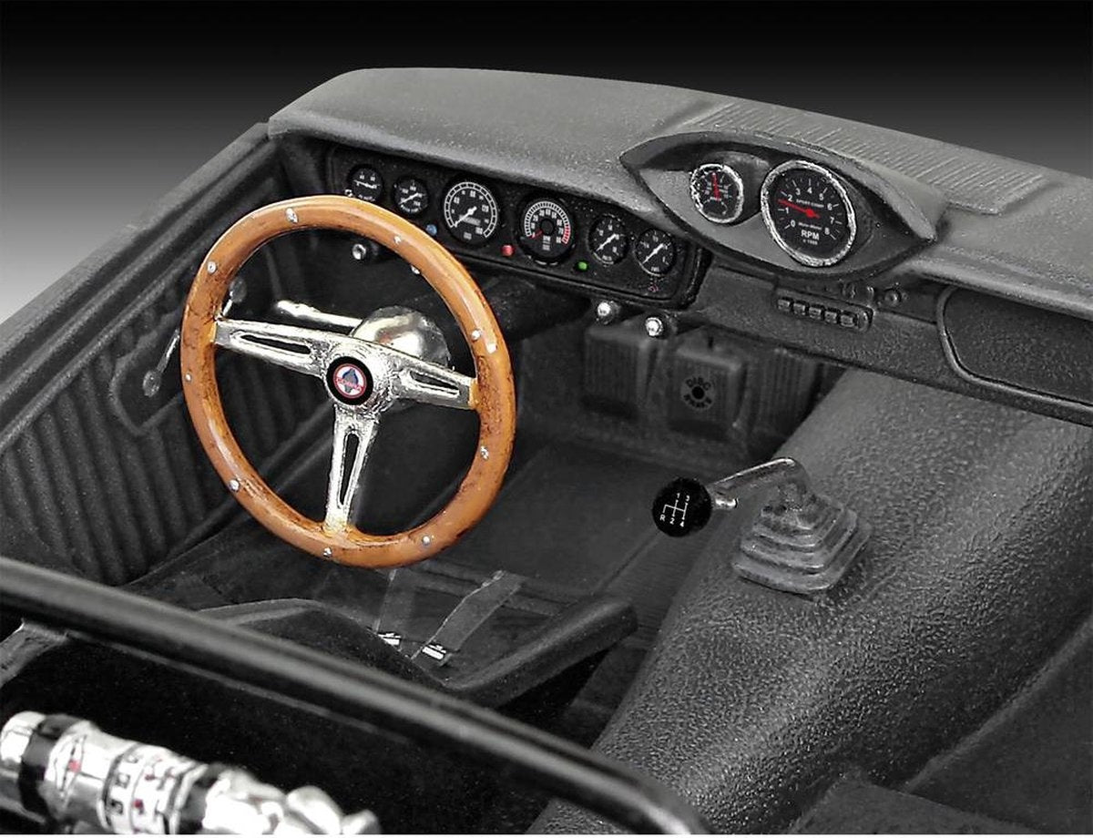 Revell modelbouwpakket auto – 07716 1965 shelby gt 350 r auto plastic – 1:24 – modelbouw