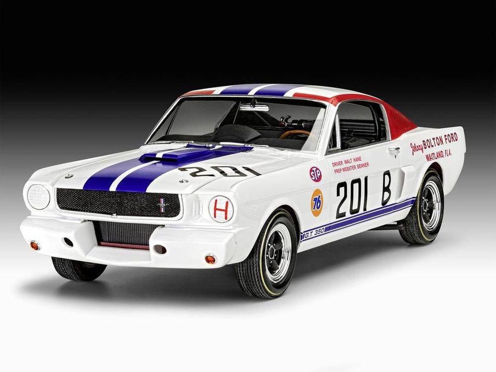 Revell modelbouwpakket auto – 07716 1965 shelby gt 350 r auto plastic – 1:24 – modelbouw