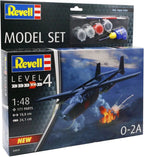 Revell modelbouwpakket militaire voertuigen – 63819 o-2a skymaster – model set plastic – 1:48 – modelbouw