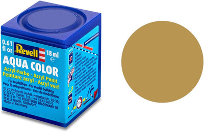 Revell hobbyverf acrylverf – aqua #16 sand yellow – matt – ral1024 – acryl – verf potje – 18 ml