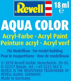 Revell hobbyverf acrylverf – aqua #80 mud brown – gloss – ral8003 – acryl – verf potje – 18 ml