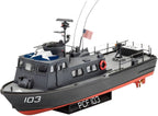 Revell modelbouwpakket militaire voertuigen – 65176 us navy swift boat mk.i – model set plastic – 1:72 – modelbouw