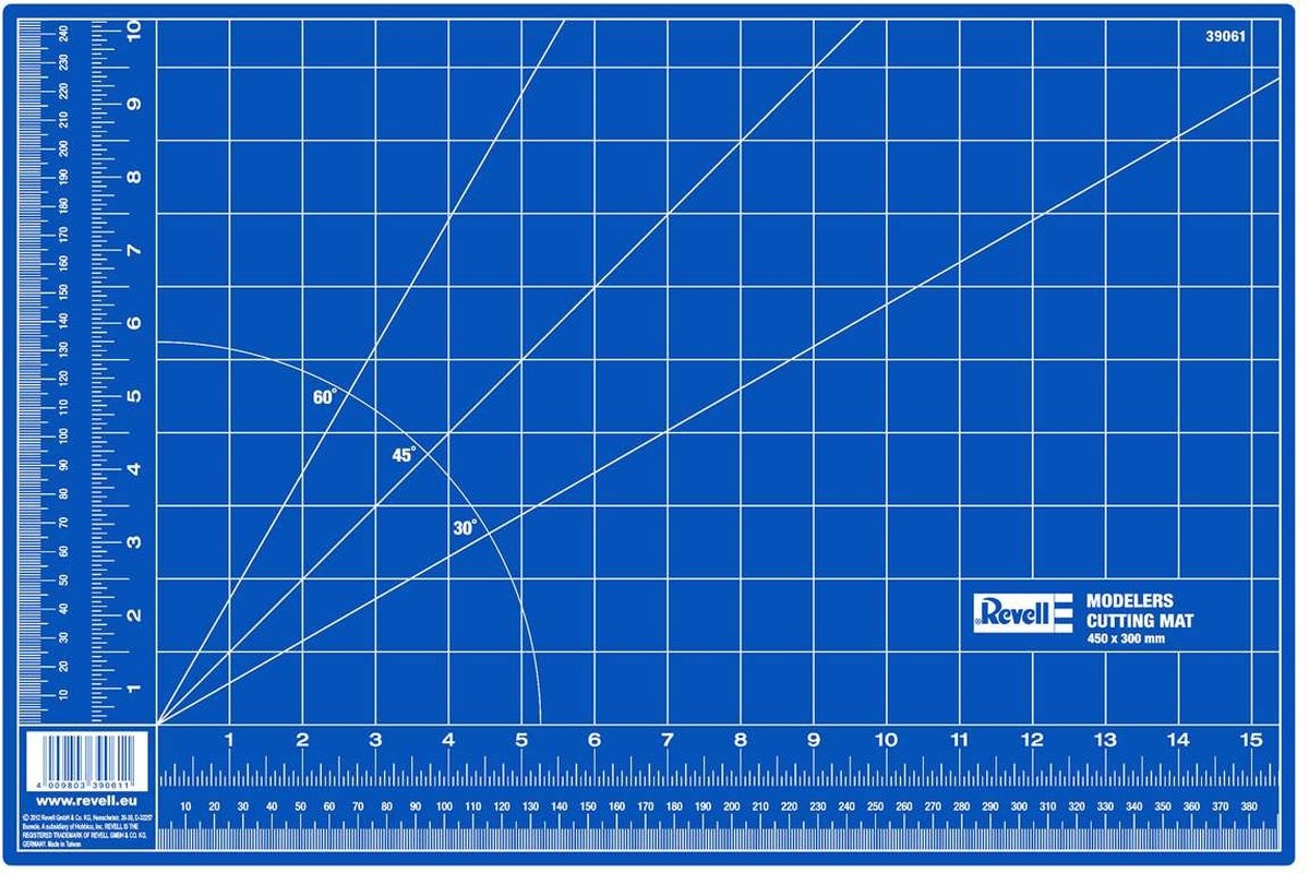Revell modelbouw snijmat – cutting mat – modelbouw gereedschap – 39057 large – 45x30 cm