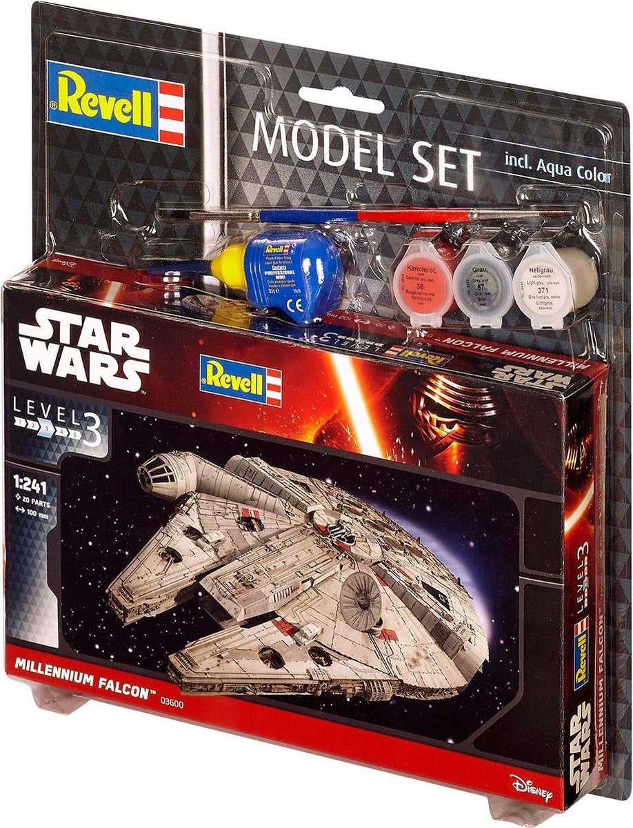Revell – 63600 millennium falcon – star wars – model set plastic – 1:241 – modelbouw