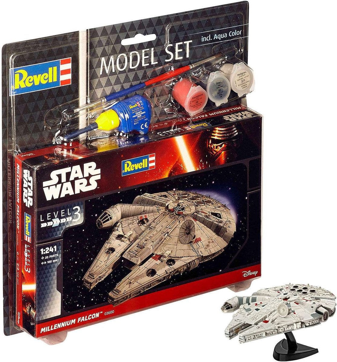 Revell – 63600 millennium falcon – star wars – model set plastic – 1:241 – modelbouw