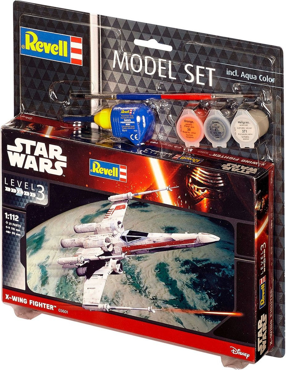 Revell – 63601 x-wing fighter – star wars – model set plastic – 1:112 – modelbouw