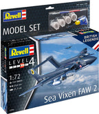 Revell modelbouwpakket militaire voertuigen – 63866 sea vixen faw 2 – 70th anniversary – model set plastic – 1:72 – modelbouw