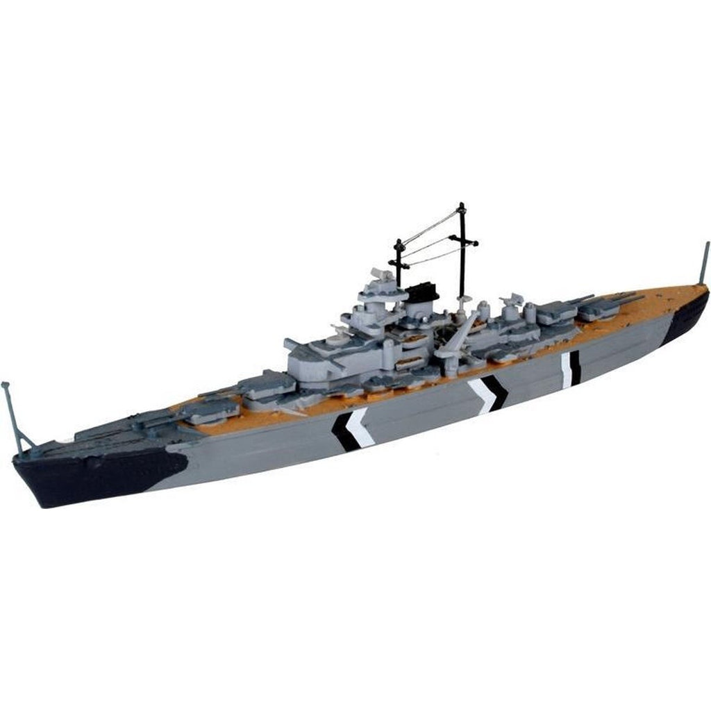 Revell modelbouwpakket schepen – 65802 bismarck ship – model set plastic – 1:1200 – modelbouw