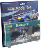 Revell modelbouwpakket schepen – 65802 bismarck ship – model set plastic – 1:1200 – modelbouw