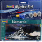 Revell modelbouwpakket schepen – 65802 bismarck ship – model set plastic – 1:1200 – modelbouw