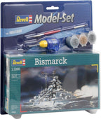 Revell modelbouwpakket schepen – 65802 bismarck ship – model set plastic – 1:1200 – modelbouw