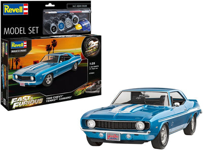 Revell modelbouwpakket militaire voertuigen – 67694 fast – furious 1969 chevy camaro yenko – model set plastic – 1:25 – modelbouw