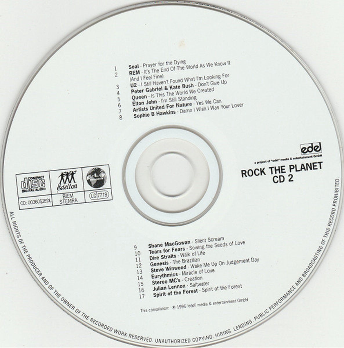 Rock the planet – CD