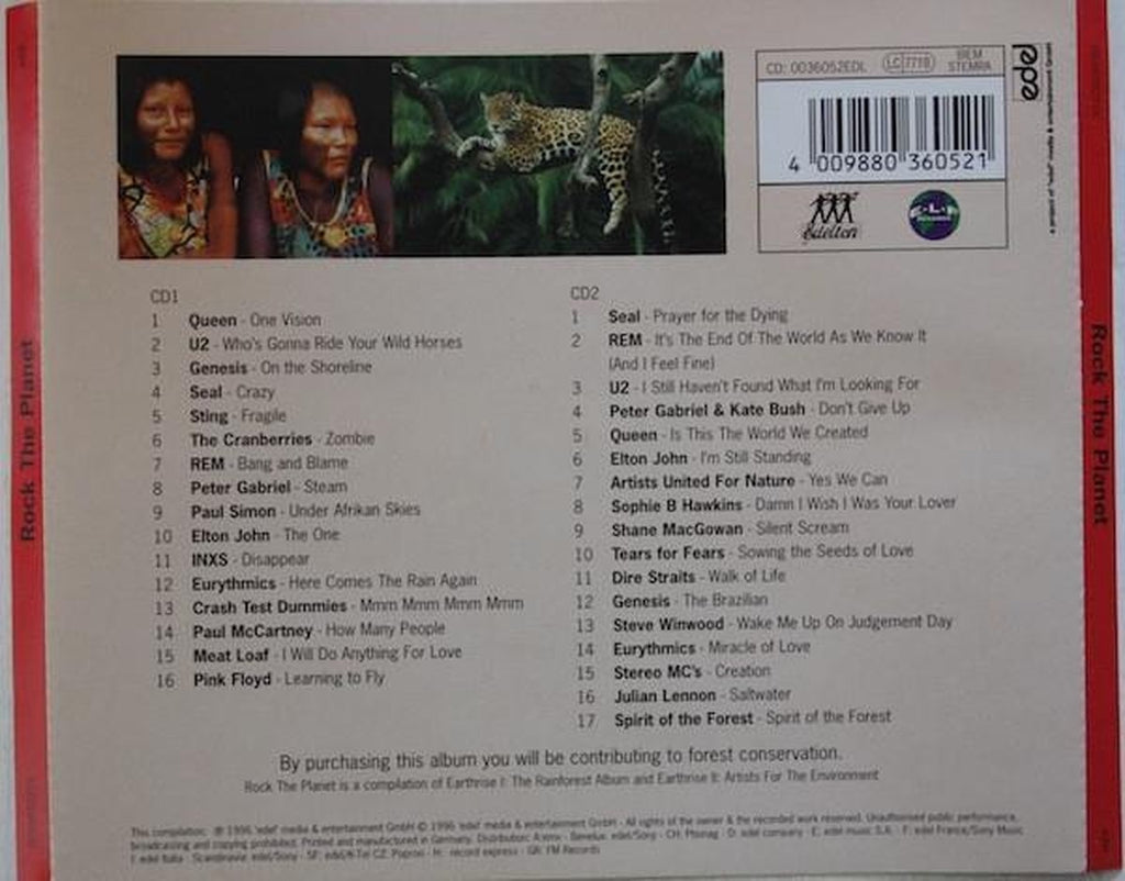 Rock the planet – CD