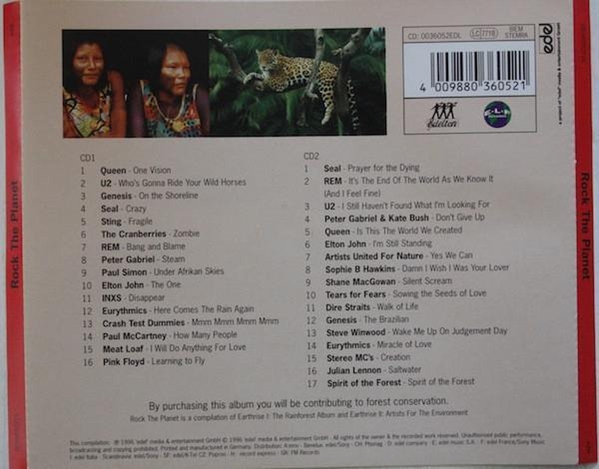 Rock the planet – CD
