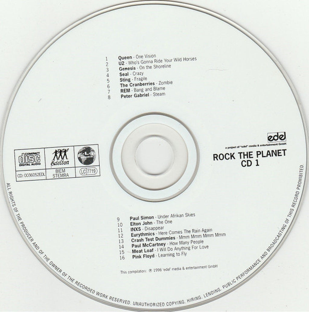 Rock the planet – CD