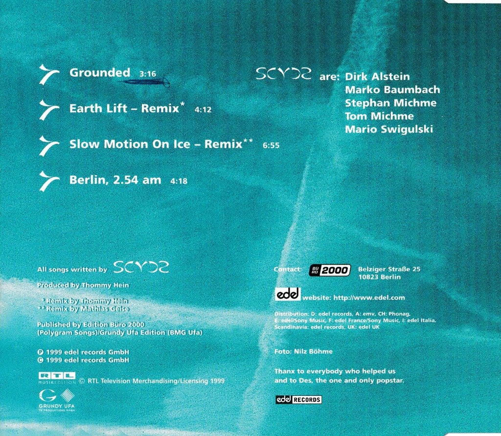 Scycs – grounded – CD