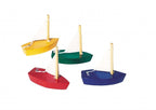Houten bootjes uitdeelgeschenkjes 12 stuks
