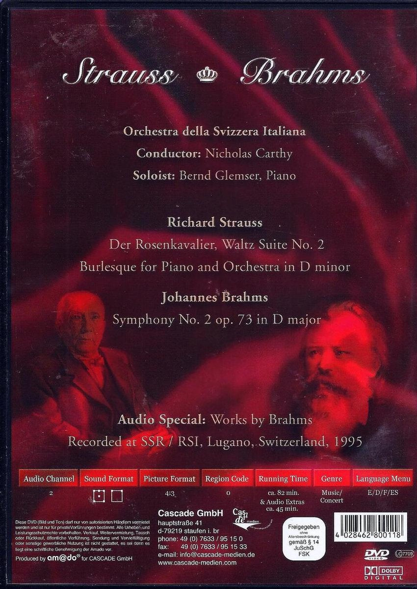 Der rosenkavalier – symphony nr 2 – DVD