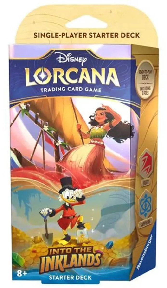 Disney lorcana trading card game: set 3 – starter deck b (en