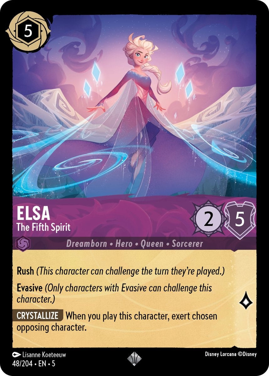 Disney lorcana TCG: ursula's return – amethyst & ruby: elsa & wreck-it ralph starter deck – uk