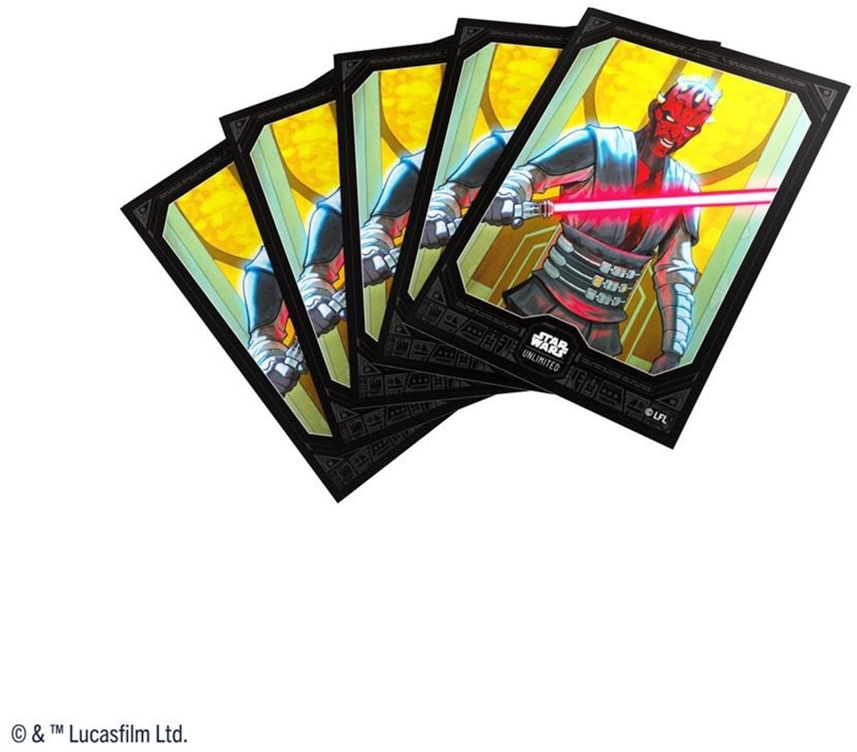 Star wars unlimited art sleeves – darth maul