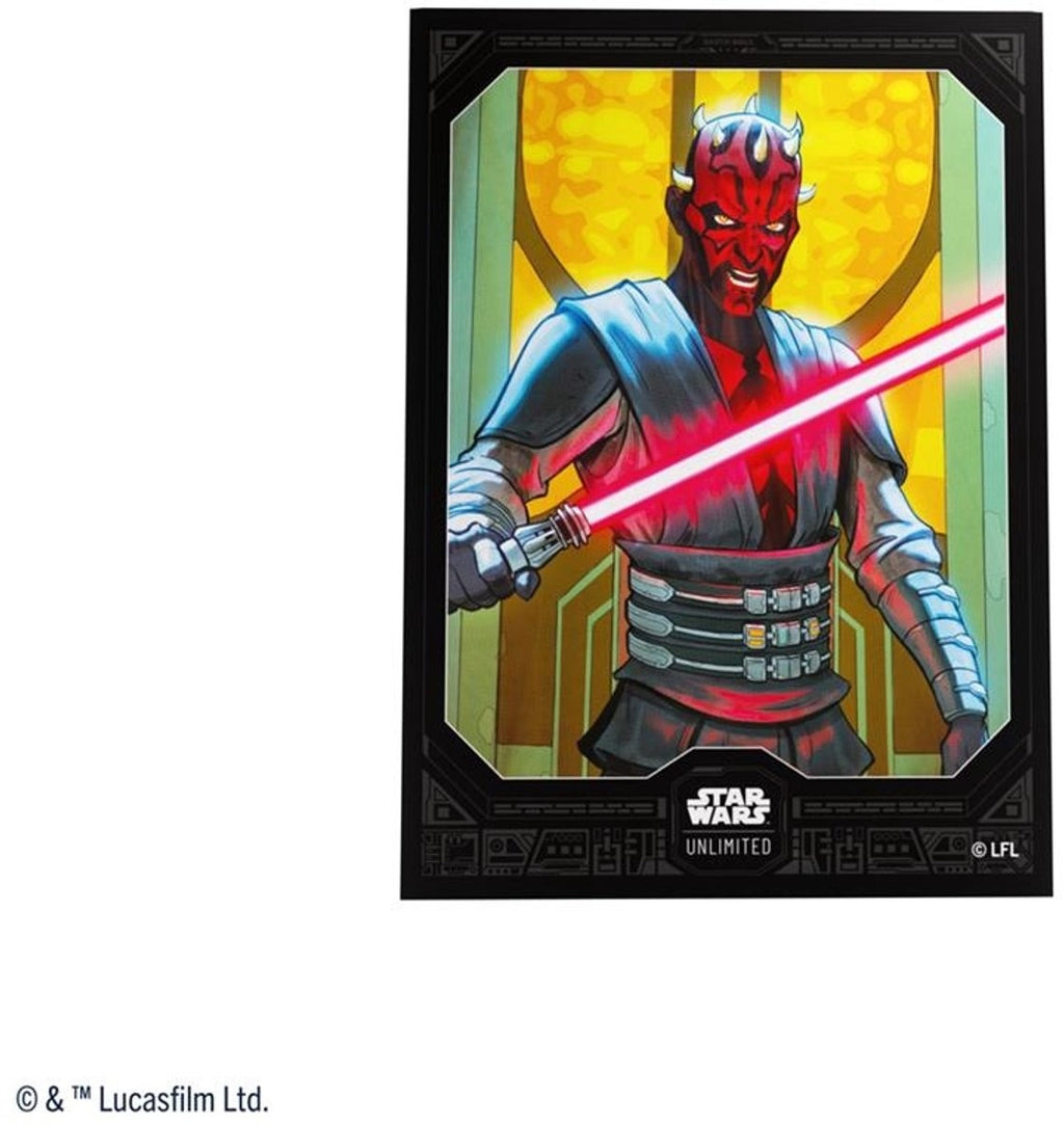 Star wars unlimited art sleeves – darth maul