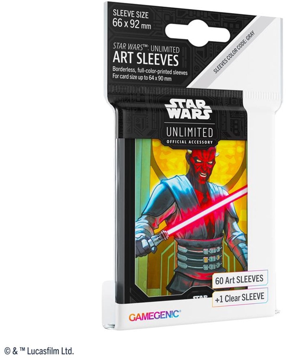 Star wars unlimited art sleeves – darth maul