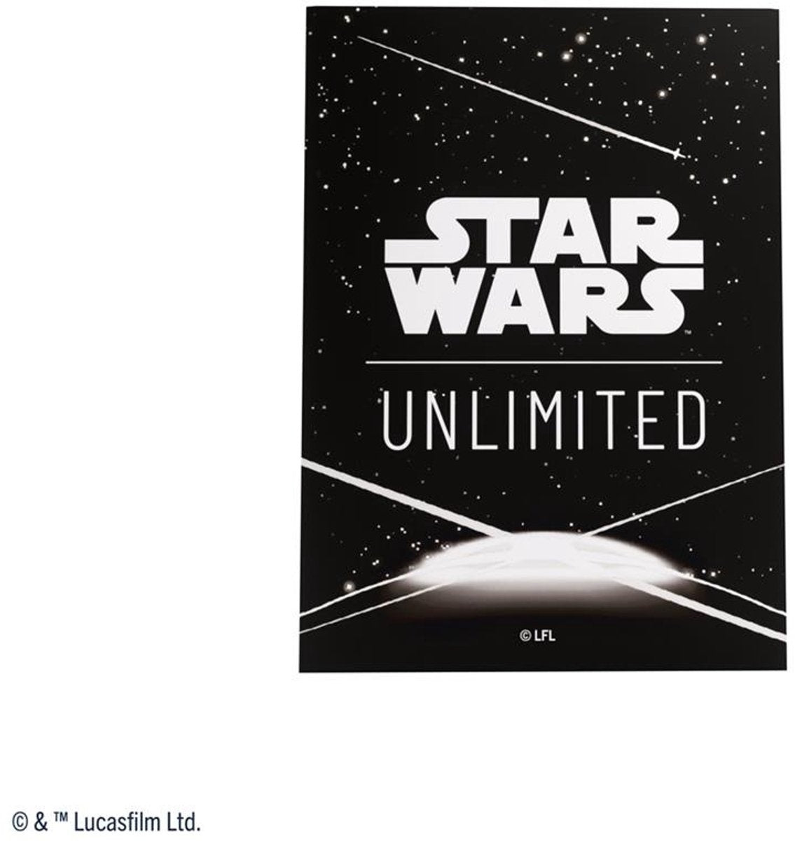 Gamegenic star wars kaart sleeves zwart wit – beschermhoezen kaarten TCG.