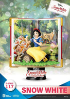 Beast kingdom – disney – diorama-117 – verhalenboekenserie – sneeuwwitje – 13cm