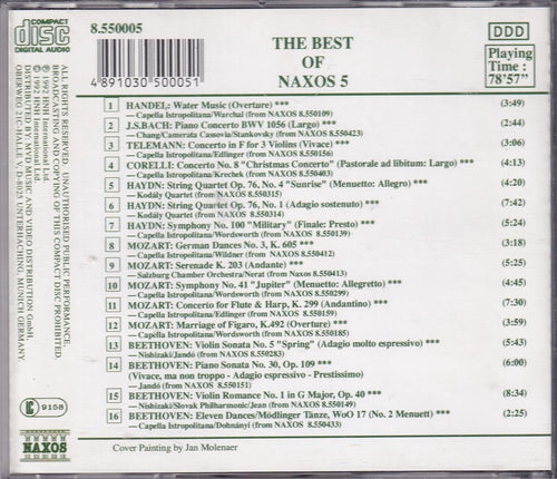 Best of naxos 5 – CD