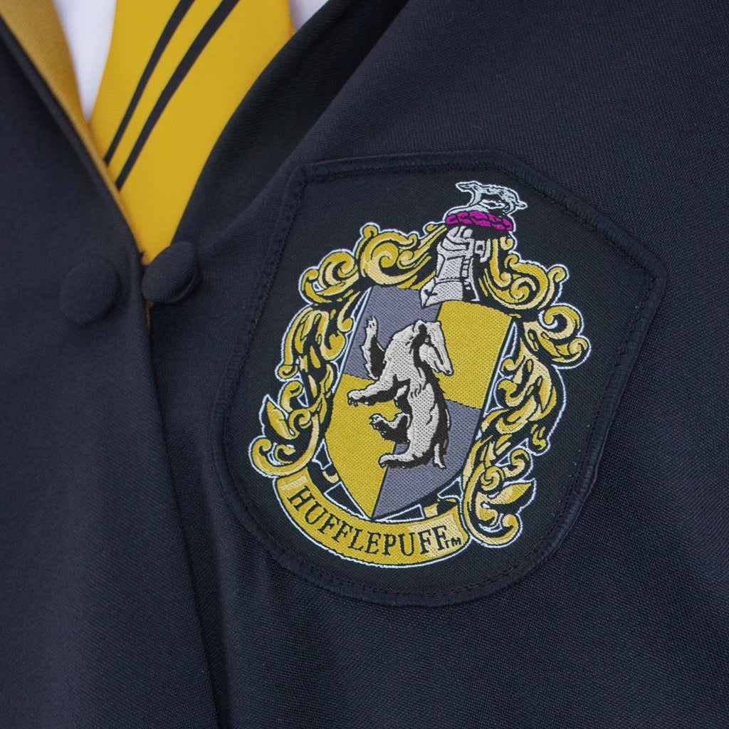 Harry Potter – hufflepuff wizard robe – huffelpuf tovenaar kostuum – S