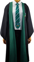 Harry Potter – slytherin wizard robe – zwaderich tovenaar kostuum (kids)