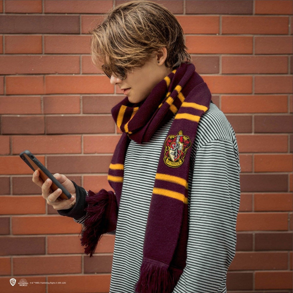 Harry Potter sjaal deluxe gryffindor 250 cm bordeaux rood