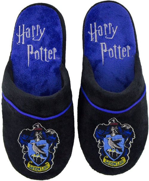 Cinereplicas Harry Potter – ravenclaw sloffen – m/l – zwart/blauw