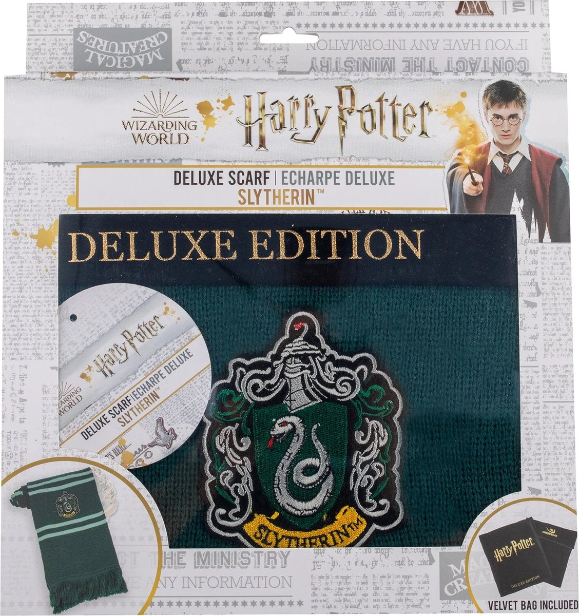 Harry Potter – slytherin deluxe scarf