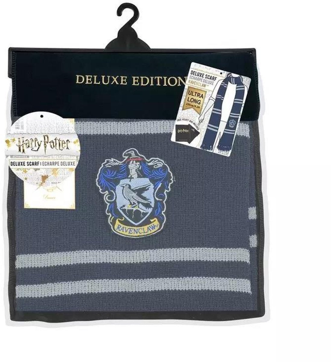 Cinereplicas Harry Potter sjaal deluxe ravenclaw 250 cm blauw