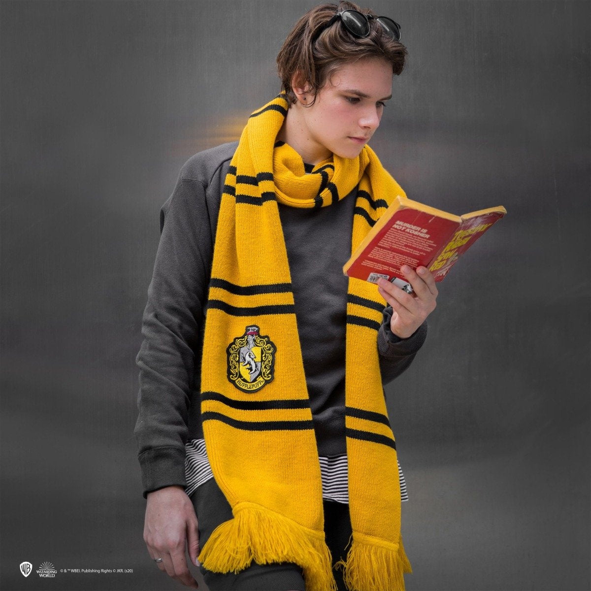 Scarf deluxe – hufflepuff – Harry Potter