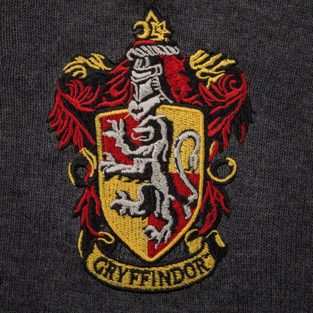 Harry Potter gebreide trui -l- gryffindor grijs
