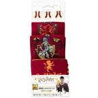 Cinereplicas Harry Potter – gryffindor sokken – set van 3 – rood