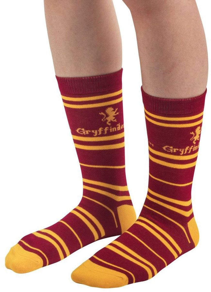 Cinereplicas Harry Potter – gryffindor sokken – set van 3 – rood