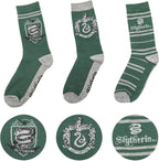 Cinereplicas Harry Potter – slytherin sokken – set van 3 – groen