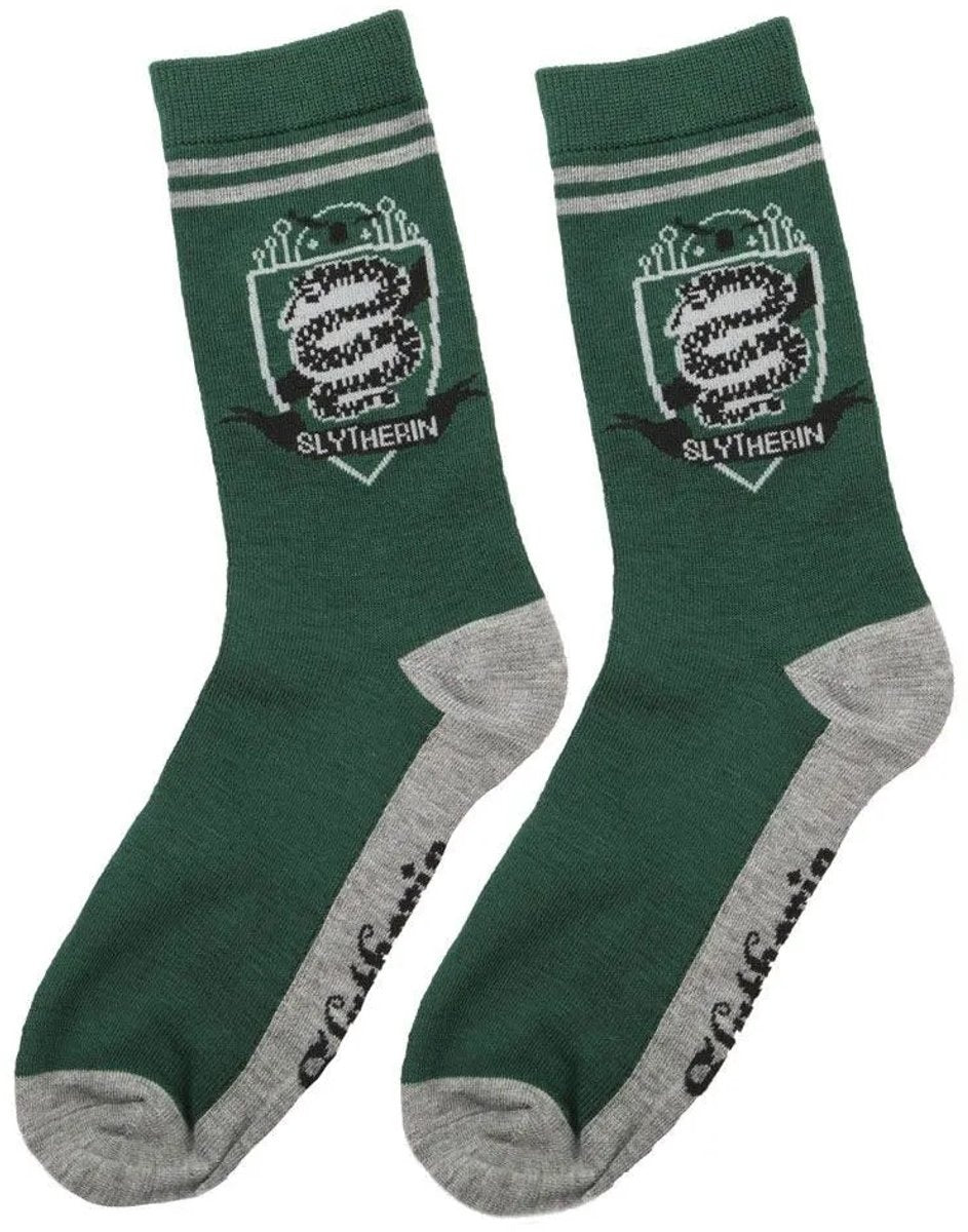 Cinereplicas Harry Potter – slytherin sokken – set van 3 – groen