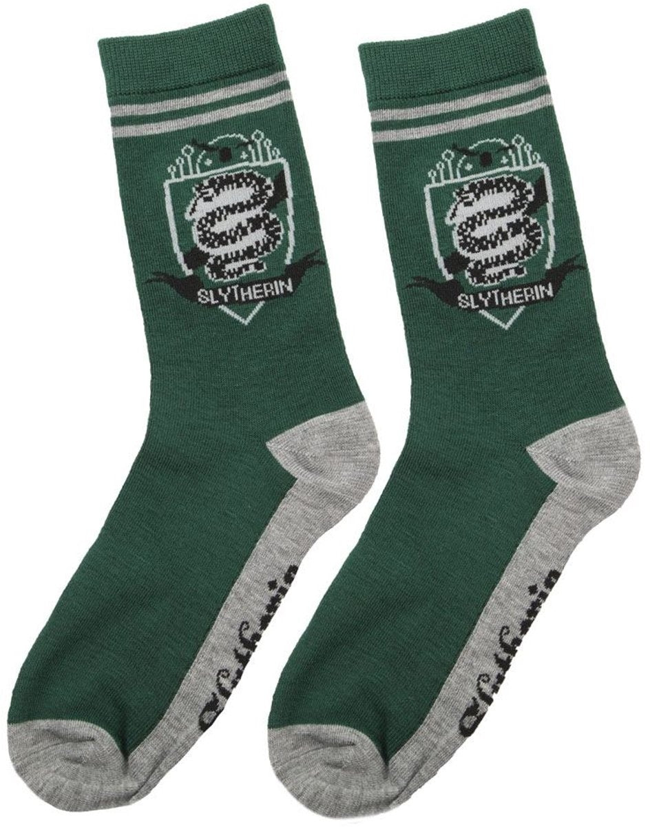 Cinereplicas Harry Potter – slytherin sokken – set van 3 – groen