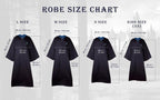 Harry Potter – ravenclaw wizard robe – ravenklauw tovenaar kostuum – XL