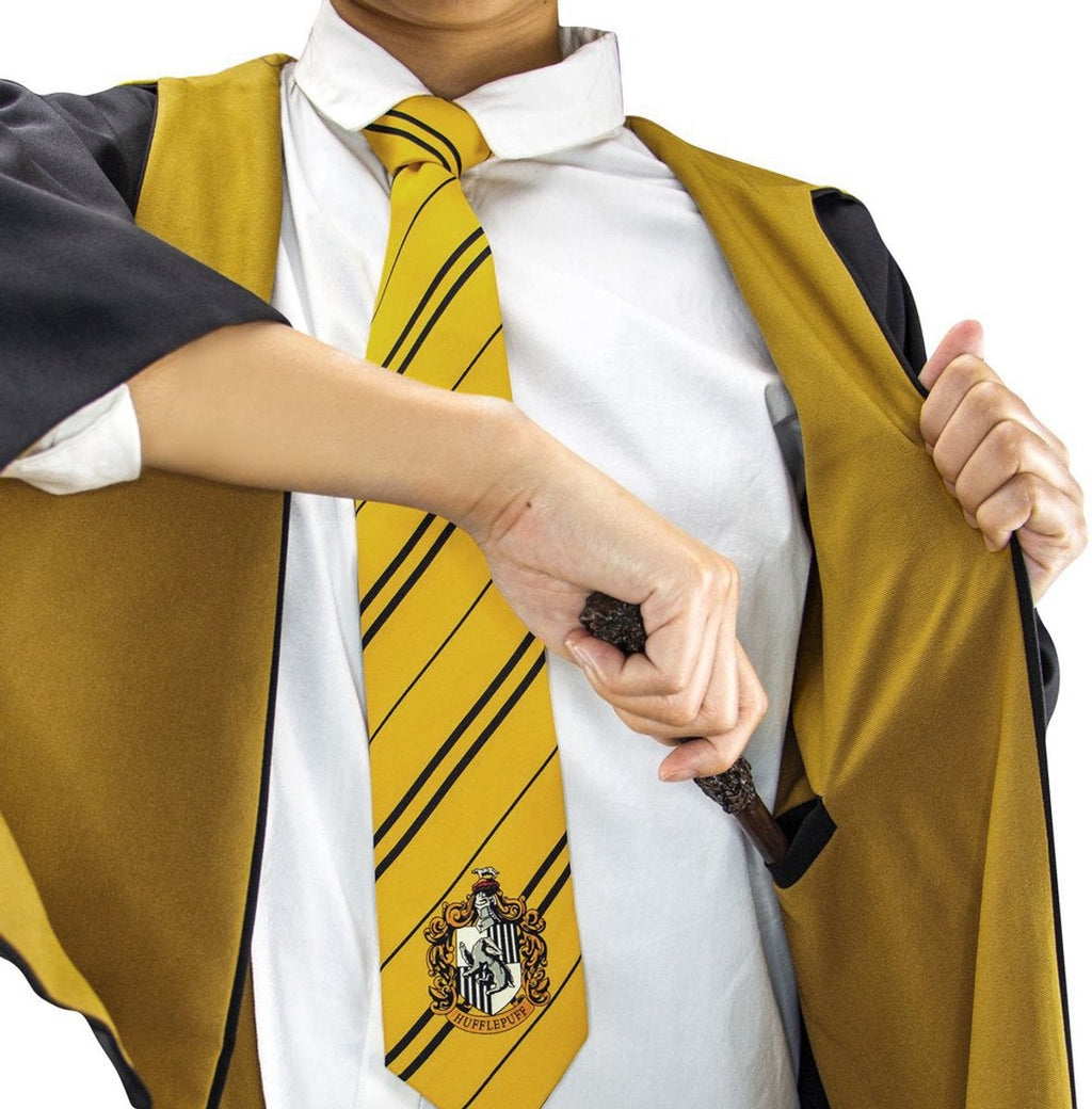 Harry Potter – hufflepuff wizard robe – huffelpuf tovenaar kostuum – XL