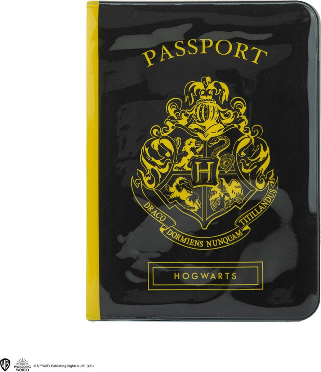 Harry Potter – tag + passport cover set hogwarts